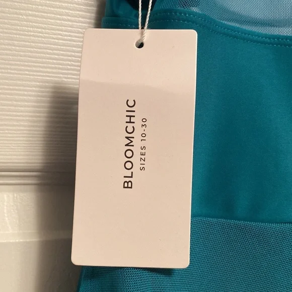 Brand New BloomChic 1 Piece Swimsuit Dress…size 12 - Picture 6 of 6